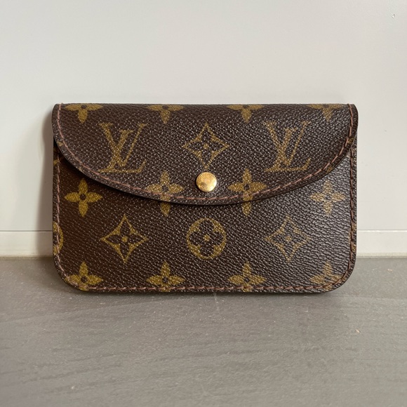 Louis Vuitton Ceinture Pochette Monogram Canvas Pouch *BELT NOT INCLUDED* - Picture 1 of 5